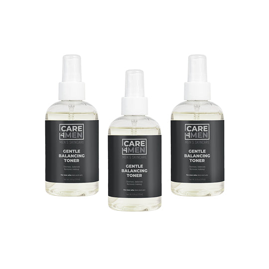 Gentle Balancing Toner by Care4Men — 3-pack bundle