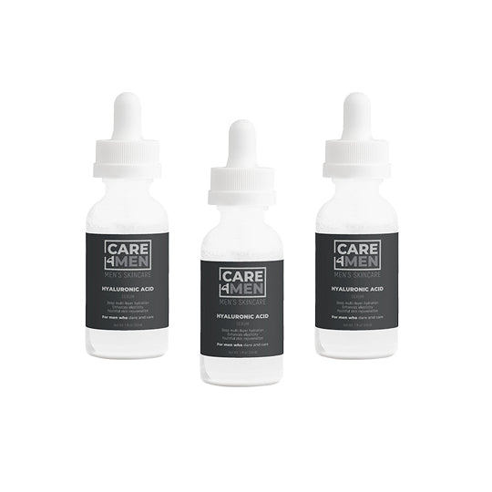 Hyaluronic Acid Serum by Care4Men — 3-pack bundle