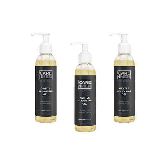 Gentle Cleansing Gel by Care4Men — 3-pack bundle