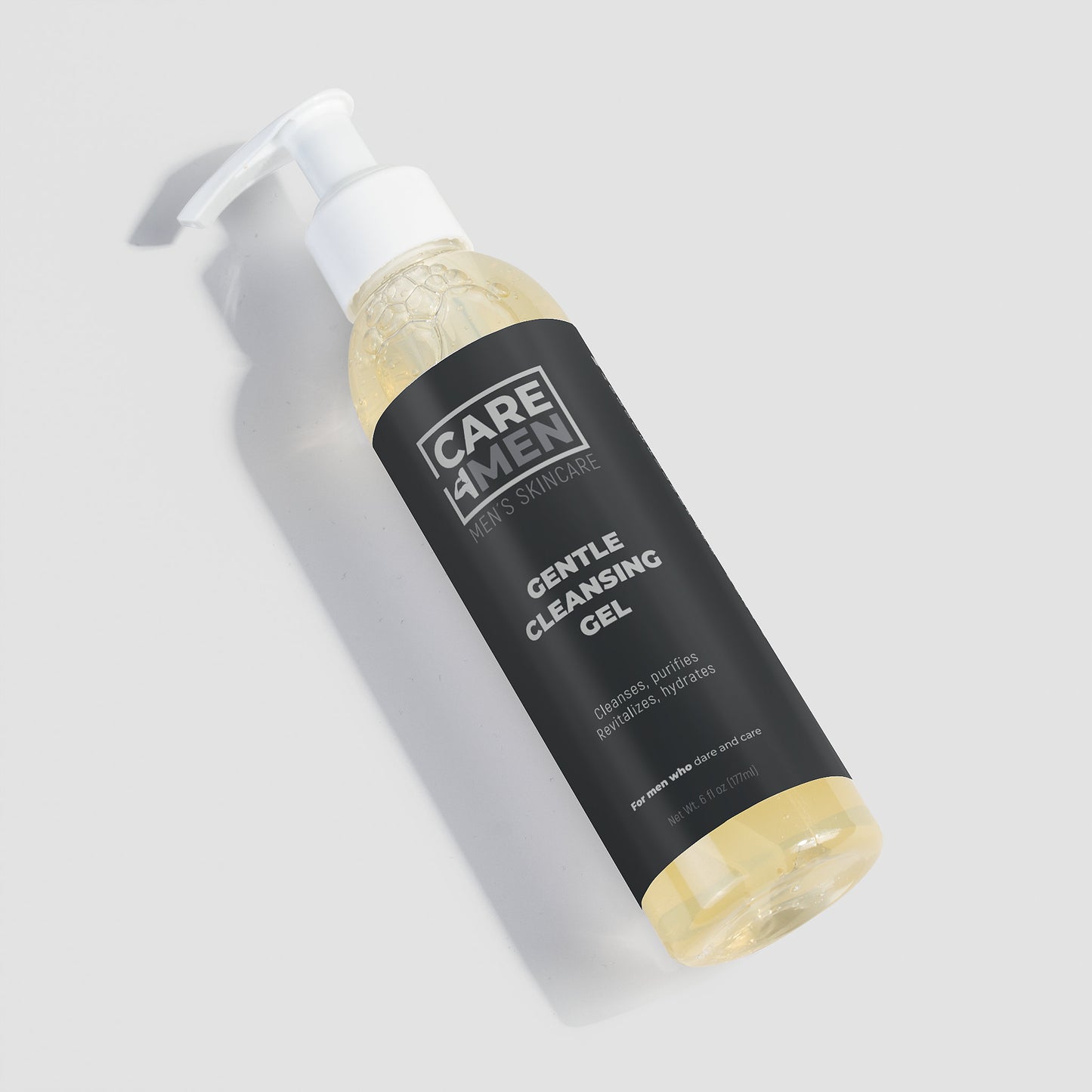 Gentle Cleansing Gel by Care4Men — label view 3