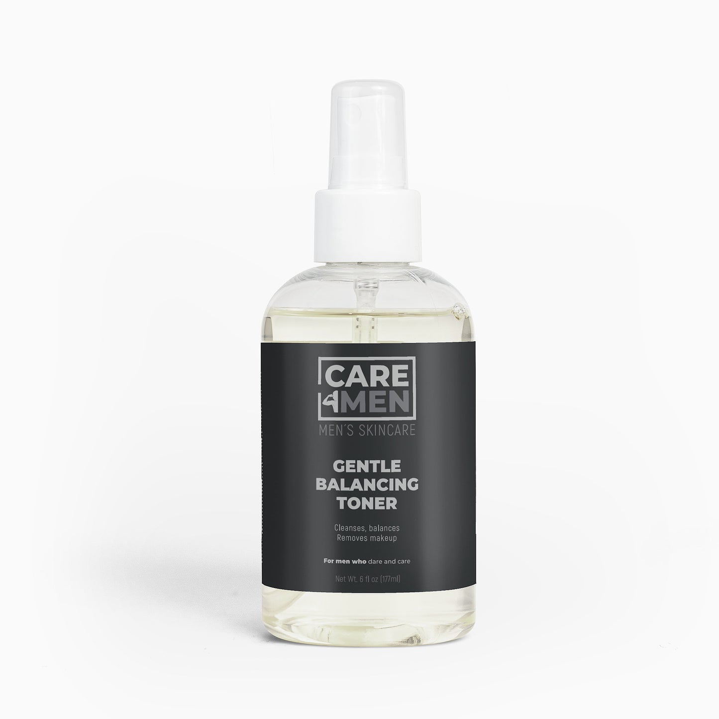 Gentle Balancing Toner by Care4Men — front label