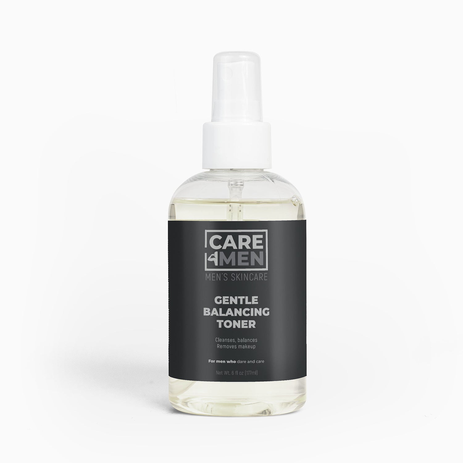 Gentle Balancing Toner by Care4Men — front label