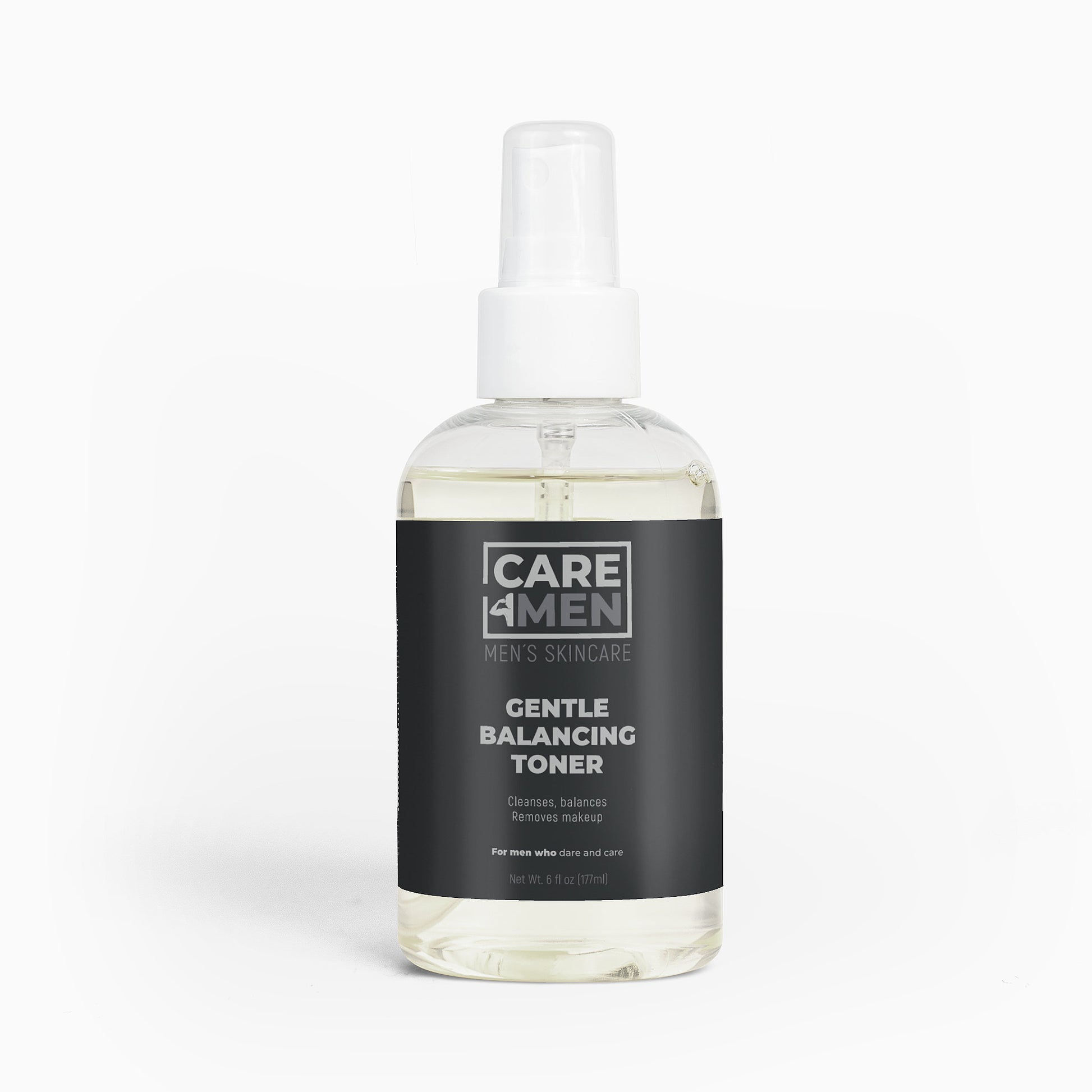 Gentle Balancing Toner by Care4Men — front label