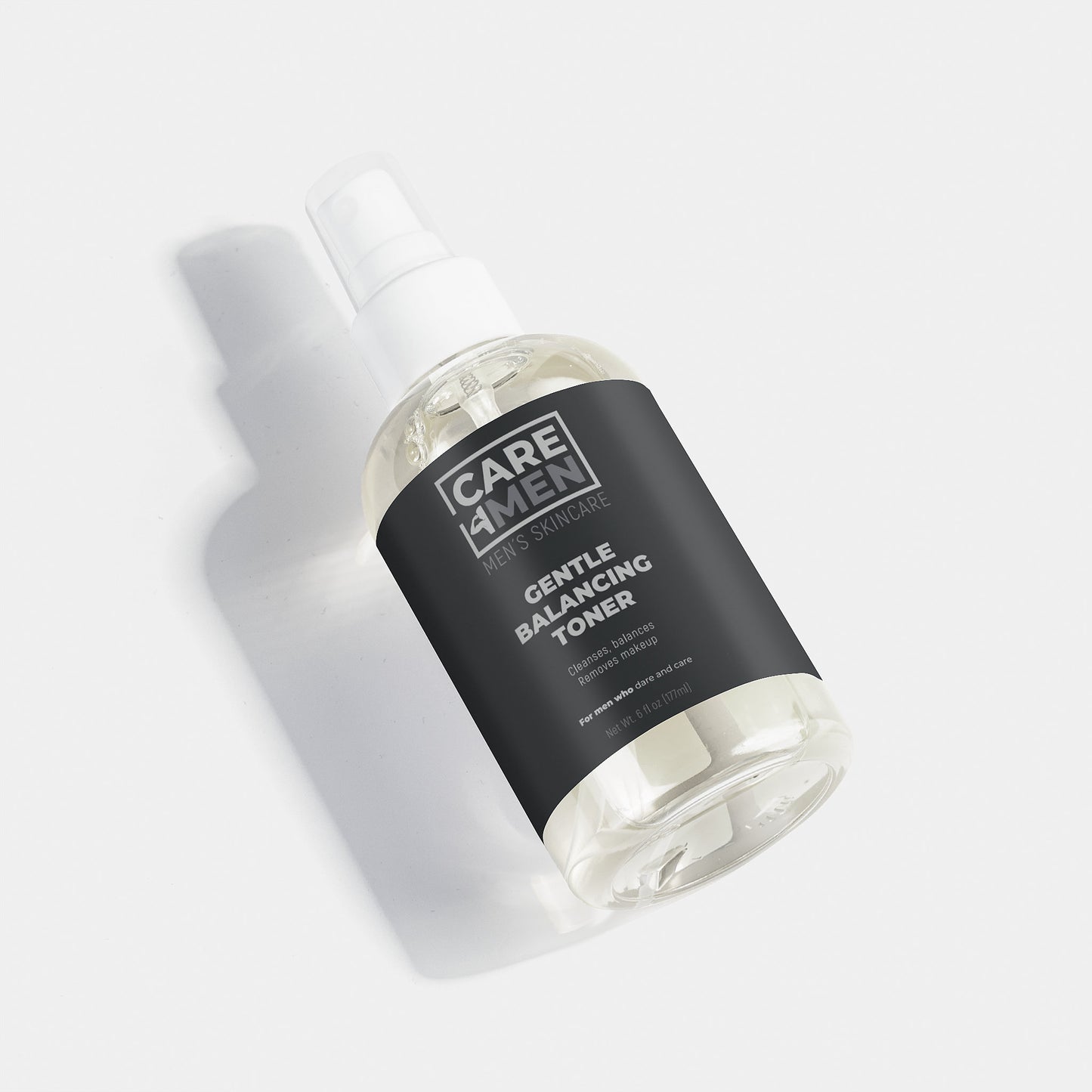 Gentle Balancing Toner by Care4Men — label view 3
