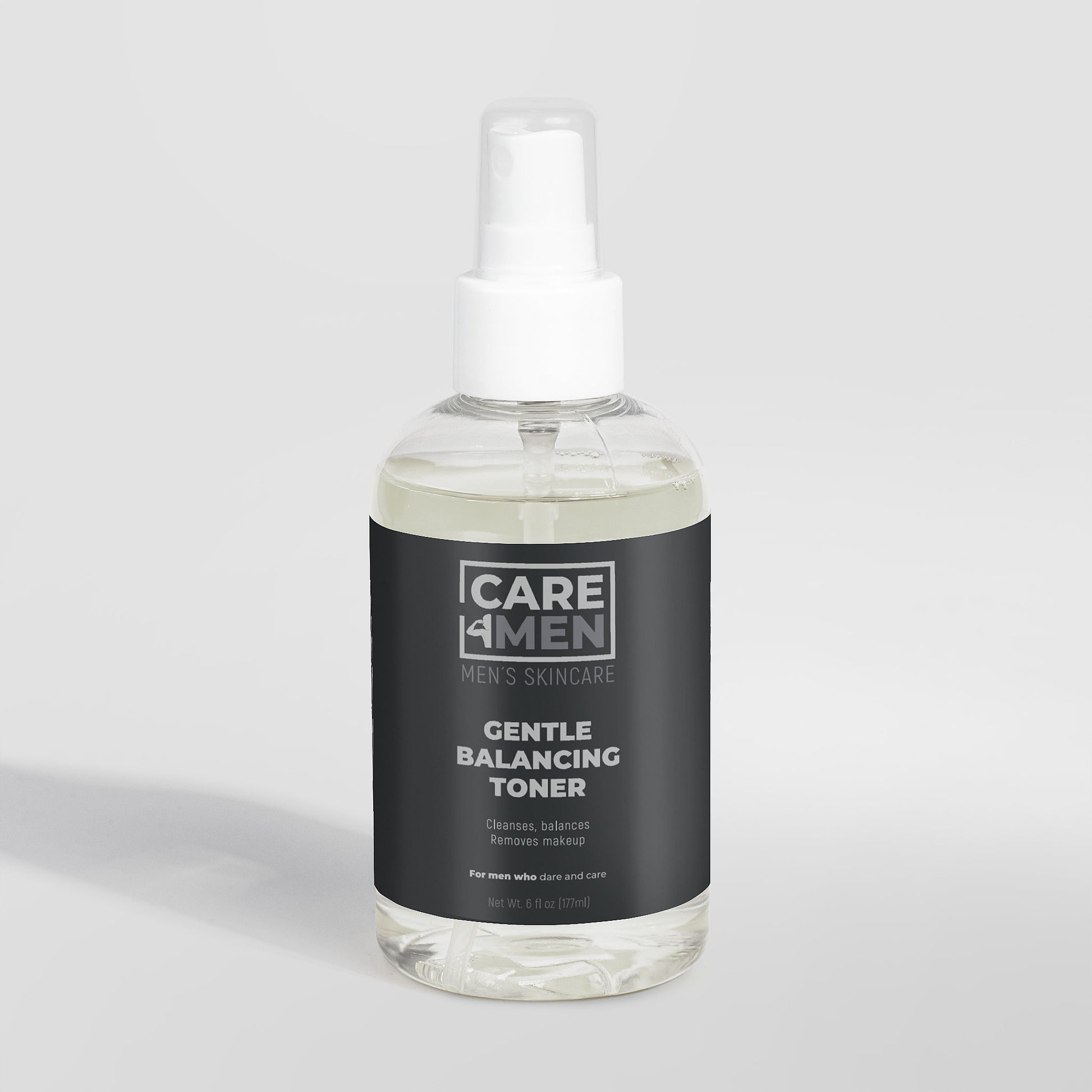 Gentle Balancing Toner by Care4Men — label view 4