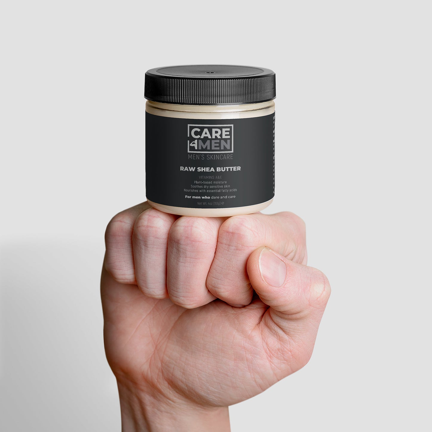 Raw Shea Butter by Care4Men — label view 4