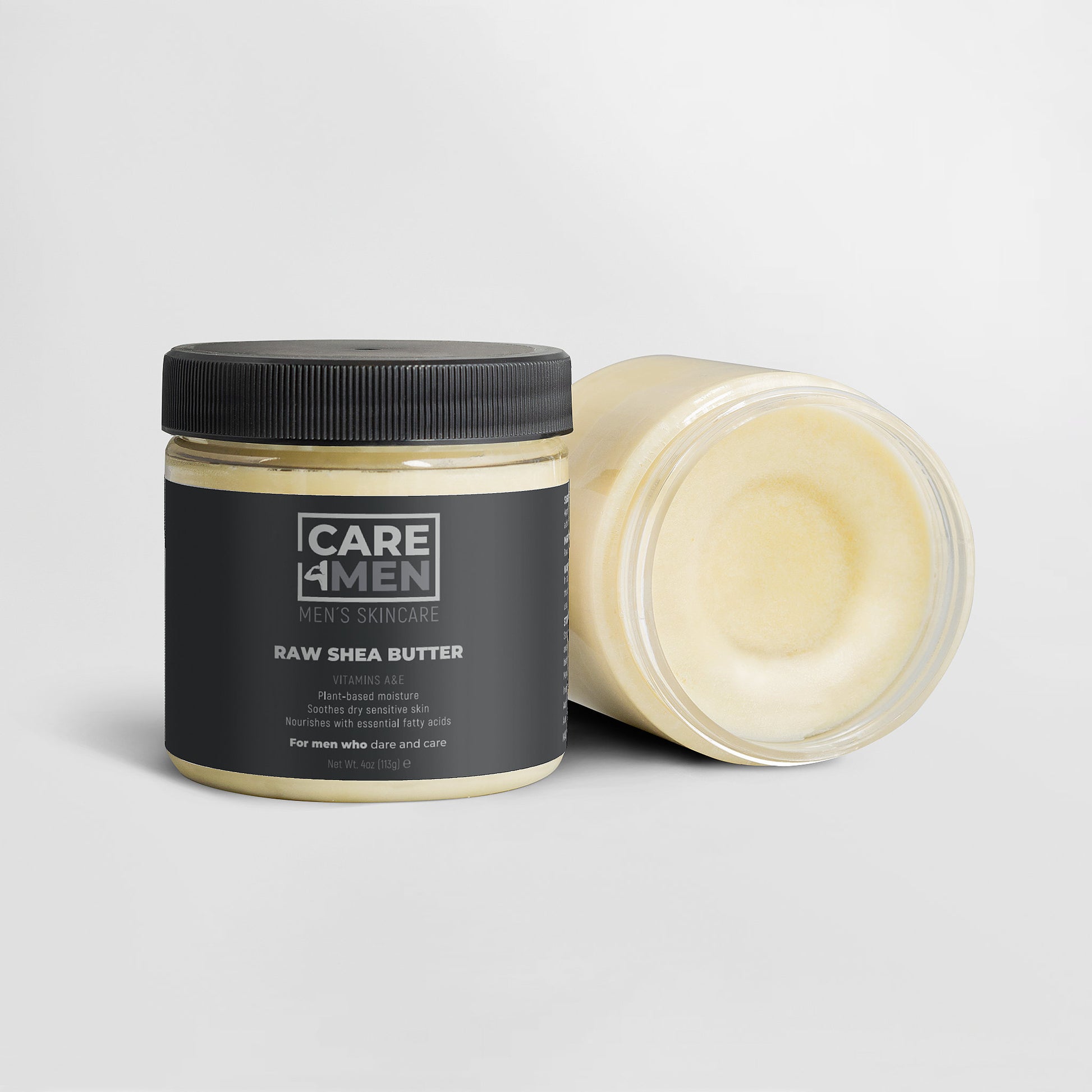 Raw Shea Butter by Care4Men — label view 2
