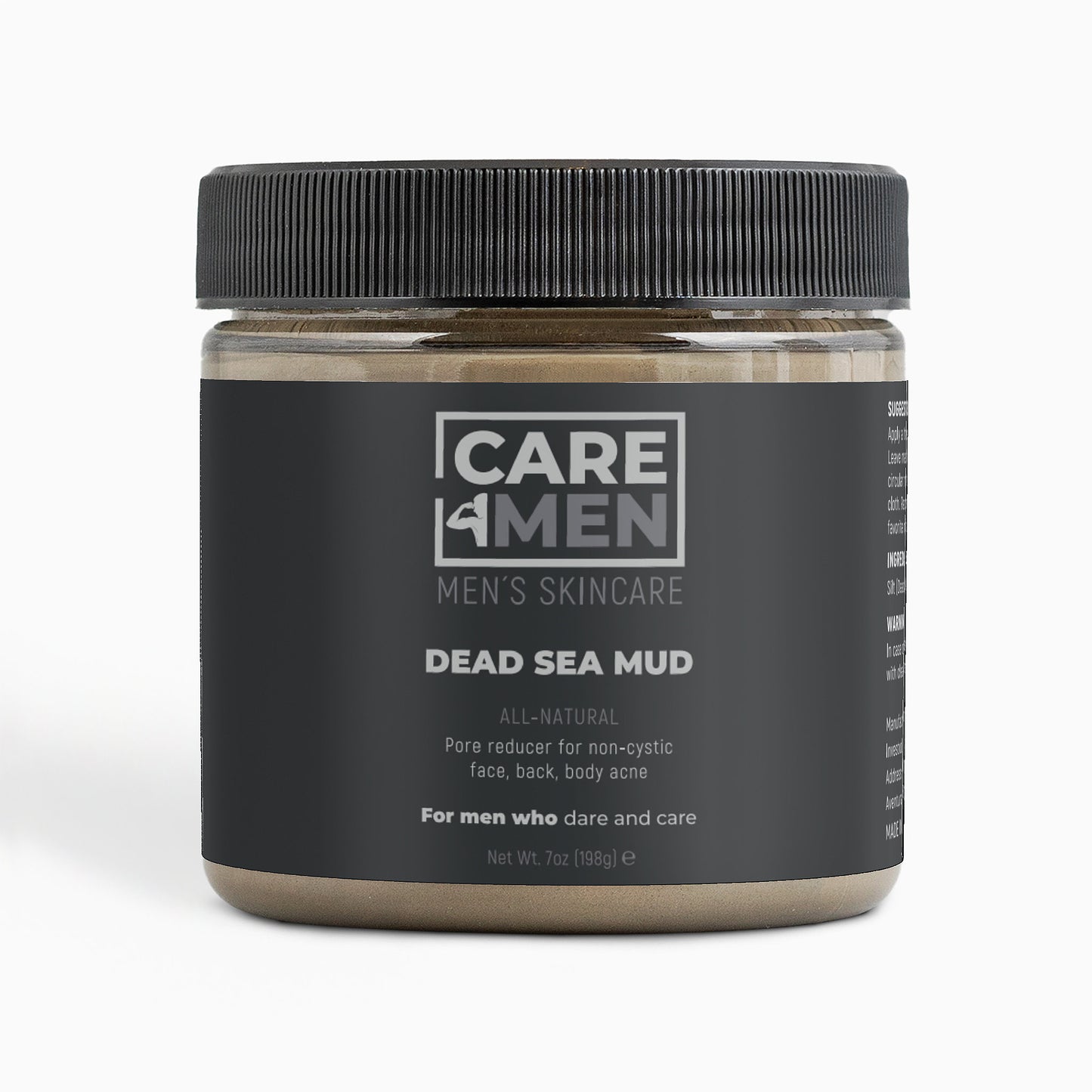 Dead Sea Mud by Care4Men — front label