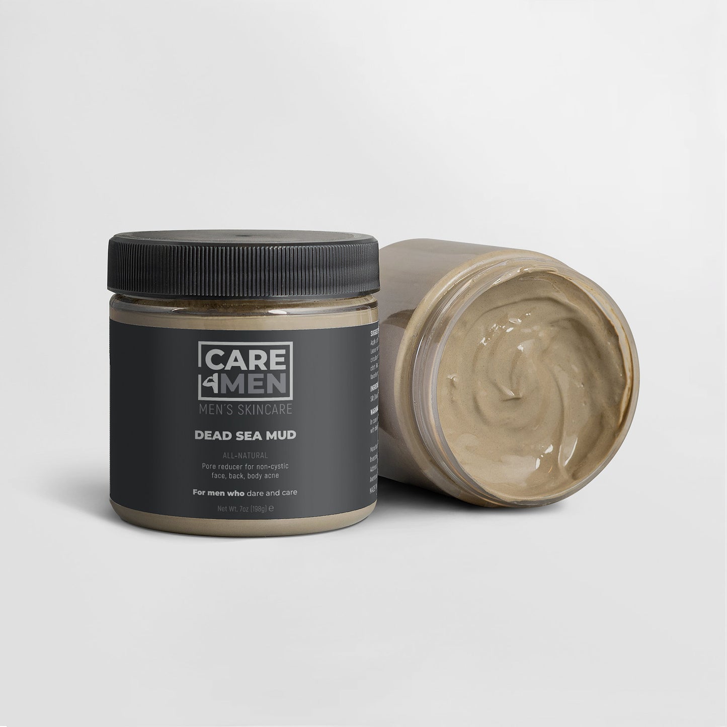 Dead Sea Mud by Care4Men — label view 2