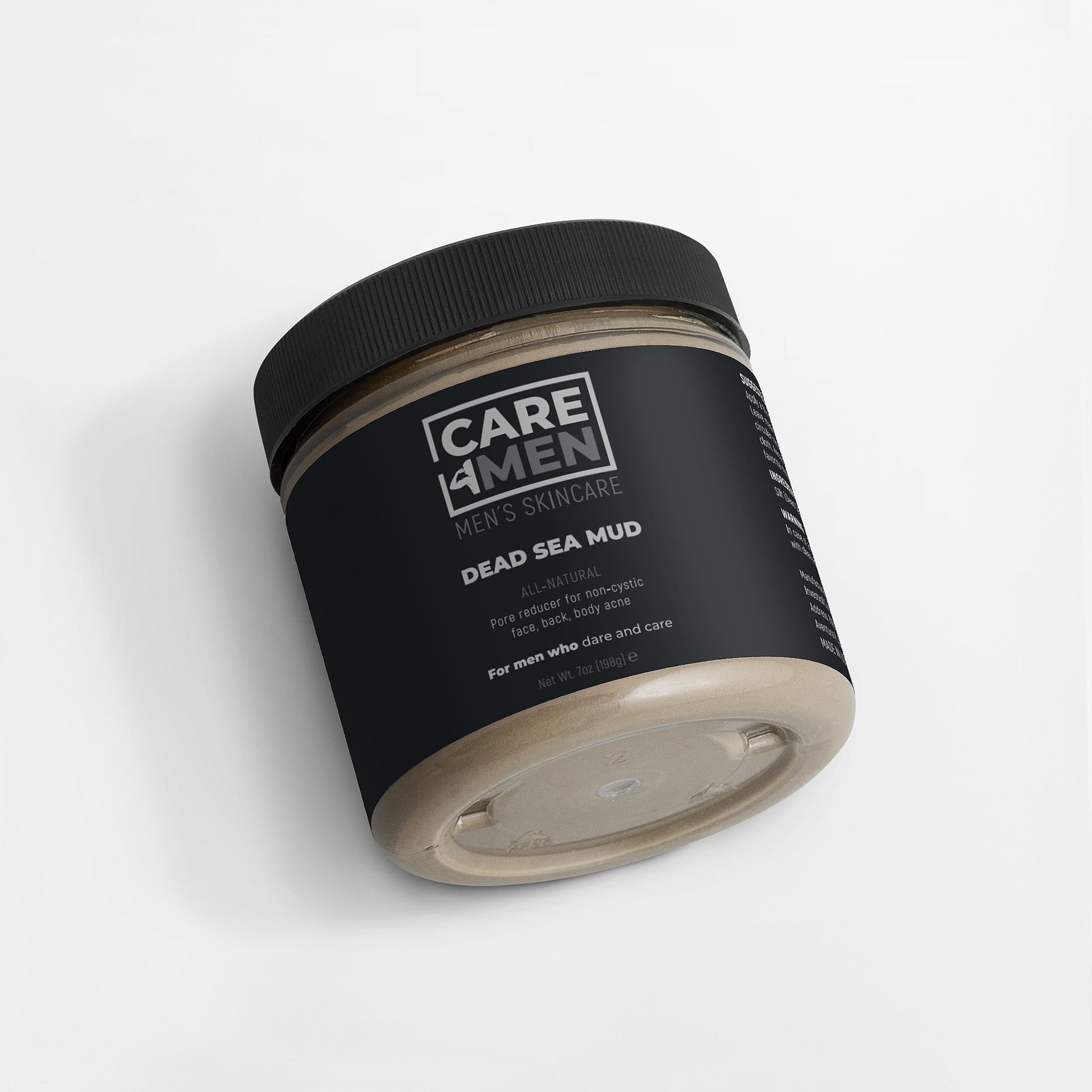 Dead Sea Mud by Care4Men — label view 4