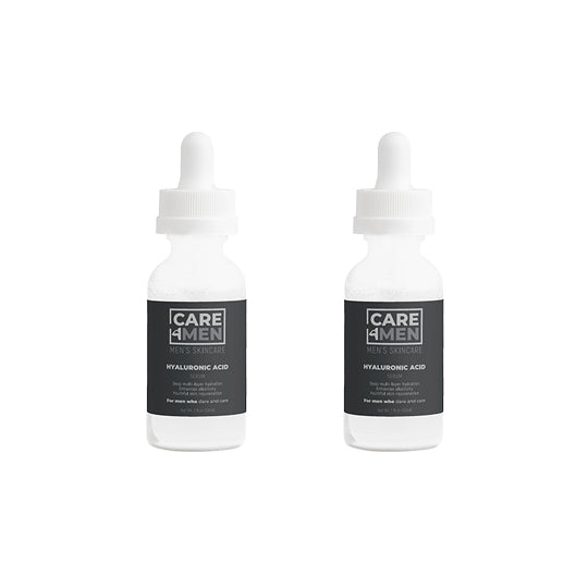 Hyaluronic Acid Serum by Care4Men — 2-pack bundle