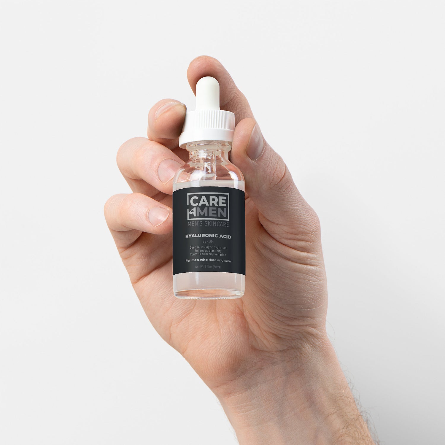 Hyaluronic Acid Serum by Care4Men — label view 5