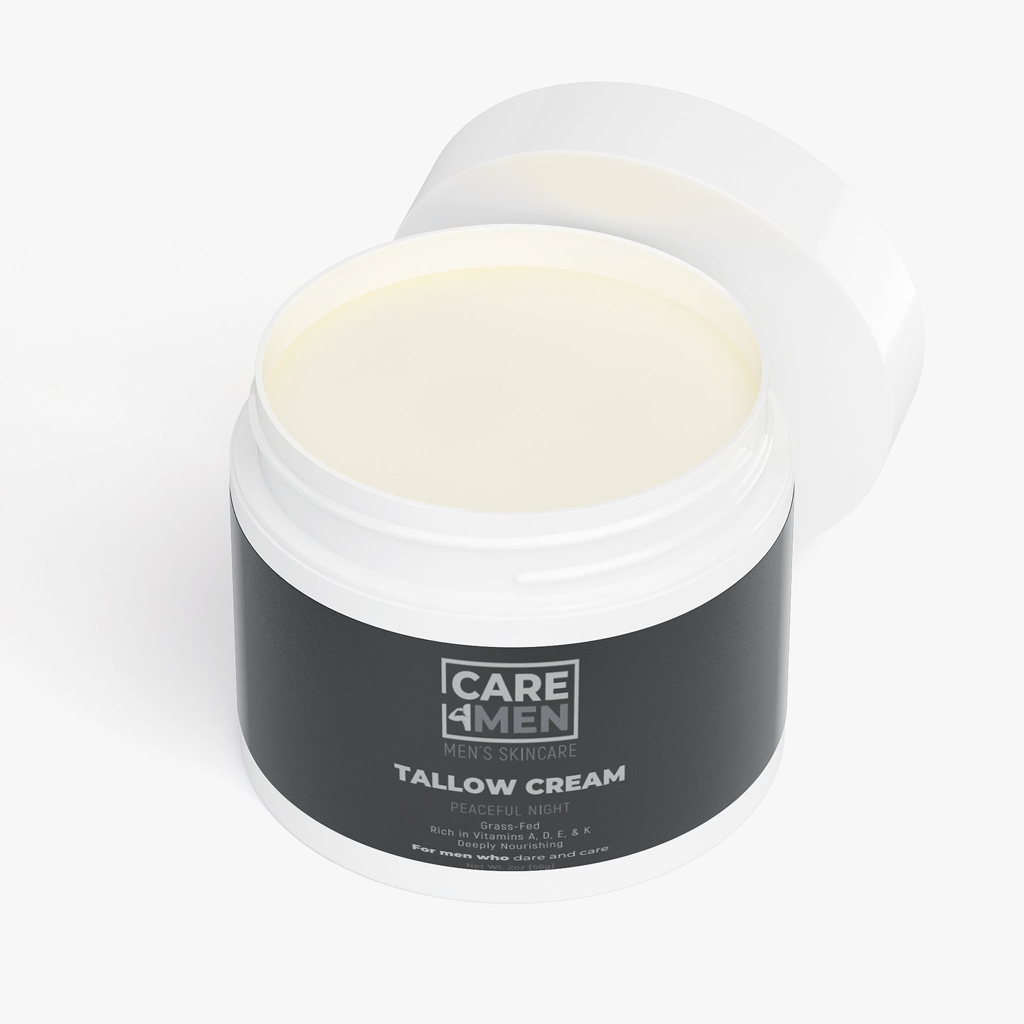 Tallow Cream Peaceful Night by Care4Men — label view 5