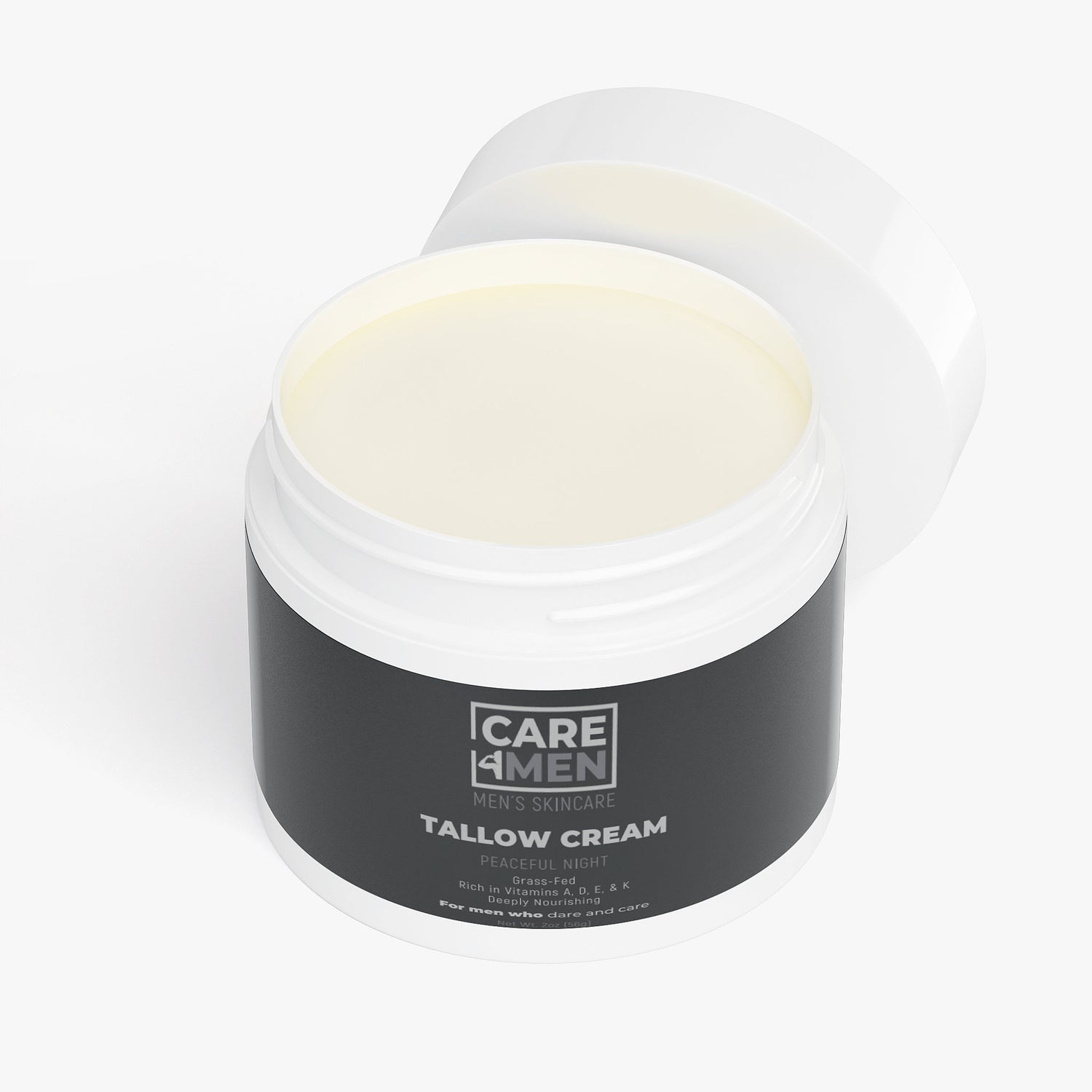 Tallow Cream Peaceful Night by Care4Men — label view 5
