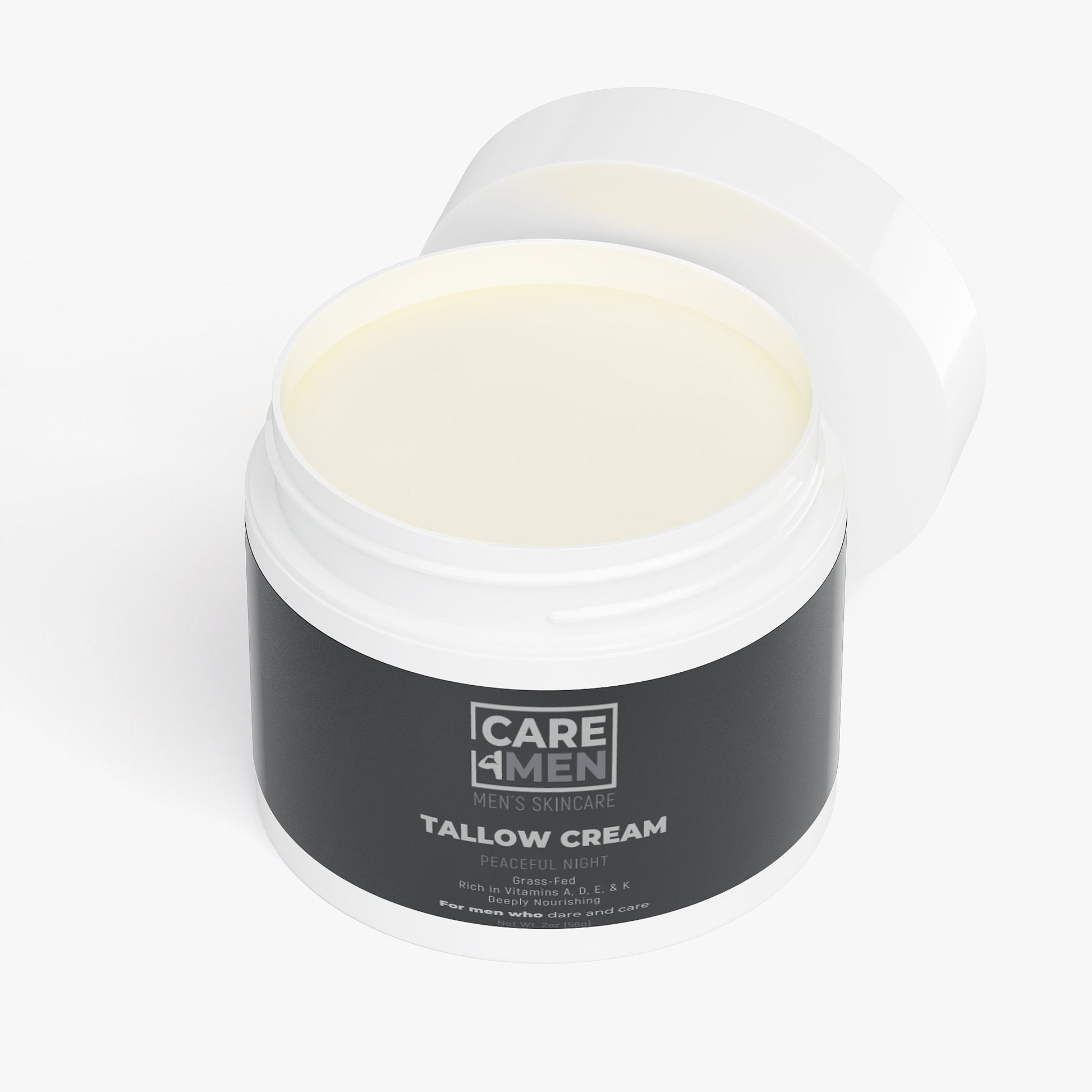 Tallow Cream Peaceful Night by Care4Men — label view 5