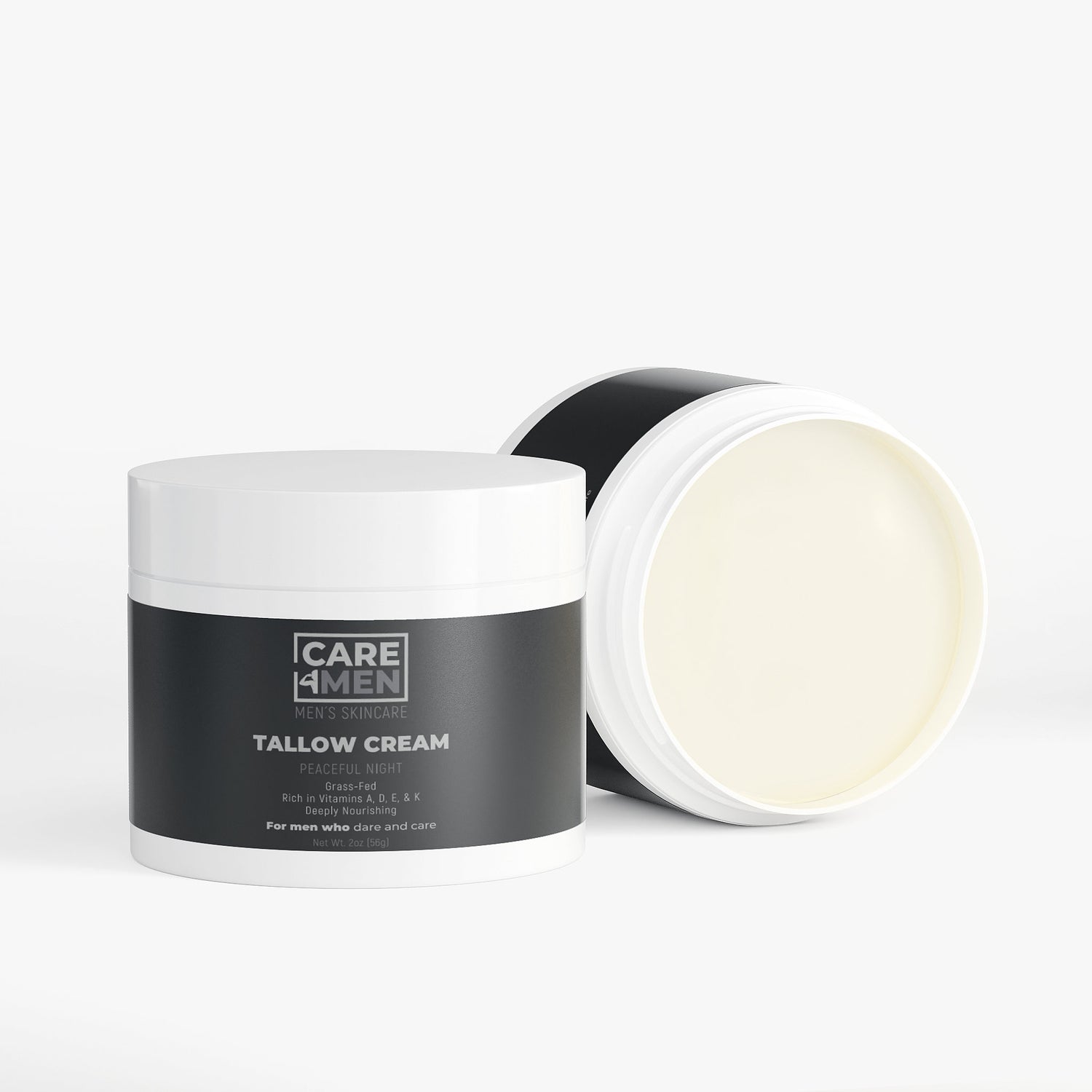Tallow Cream Peaceful Night by Care4Men — label view 4