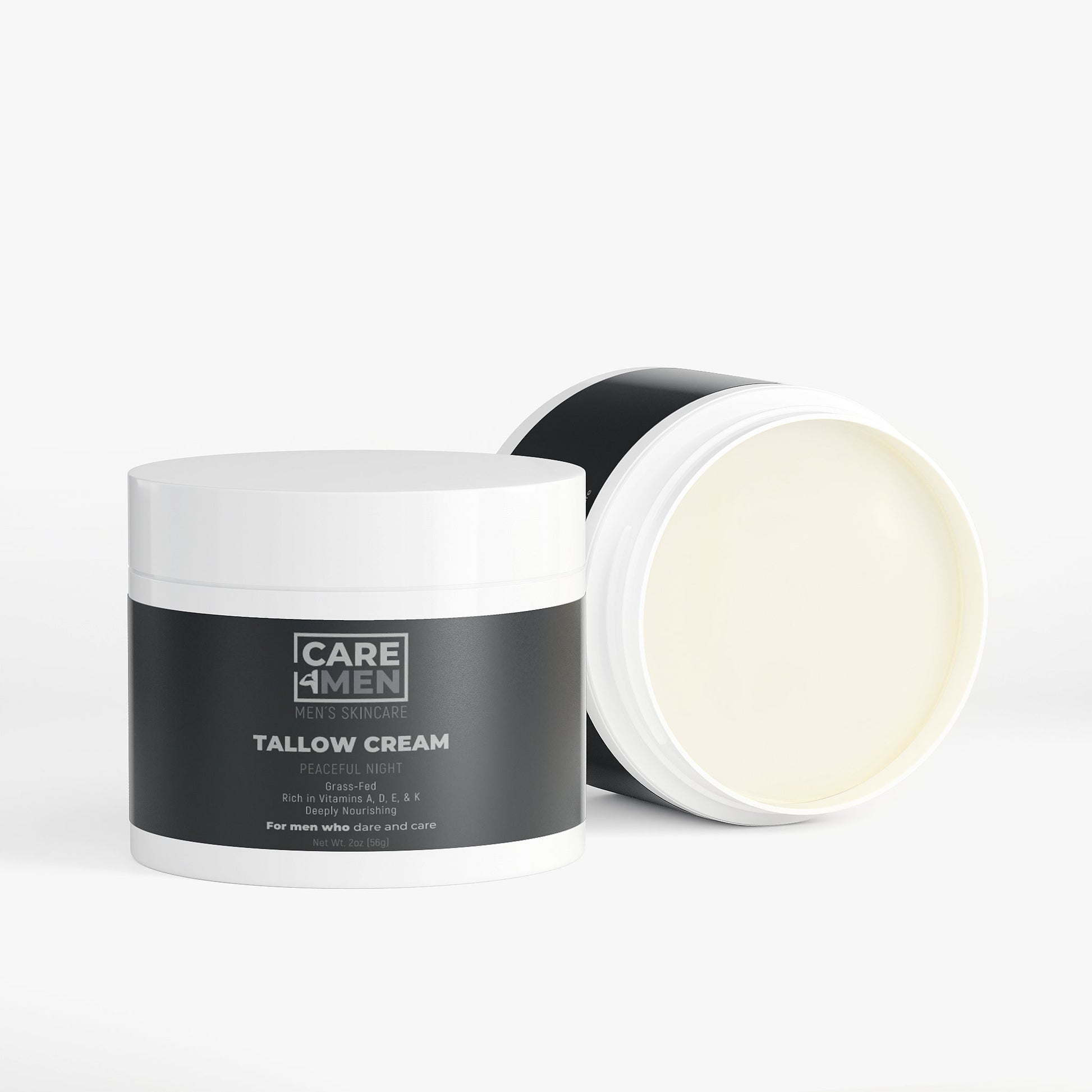 Tallow Cream Peaceful Night by Care4Men — label view 4