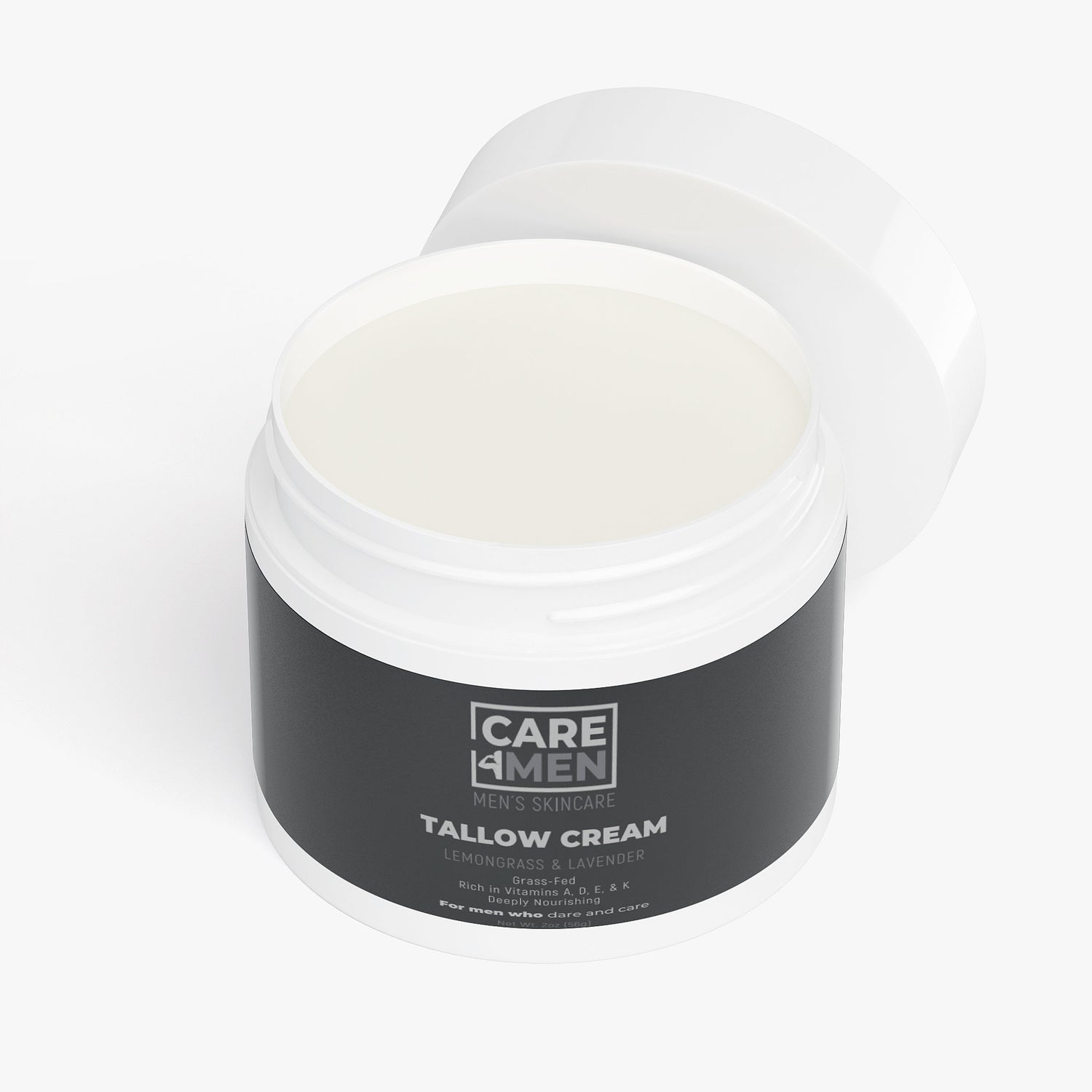 Tallow Cream Lemongrass & Lavender by Care4Men — label view 5