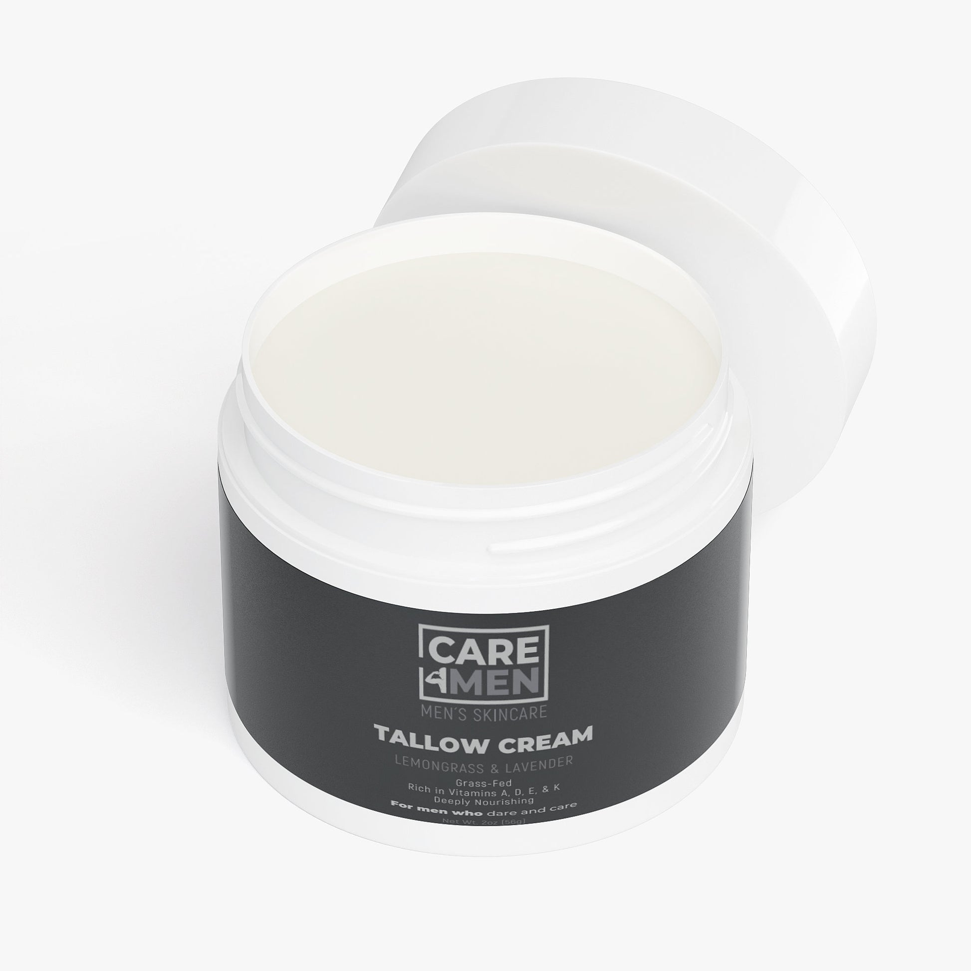 Tallow Cream Lemongrass & Lavender by Care4Men — label view 5