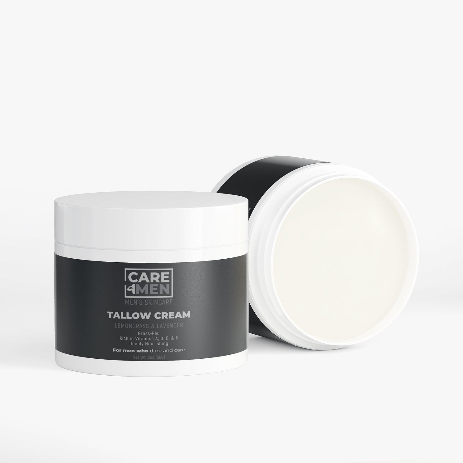 Tallow Cream Lemongrass & Lavender by Care4Men — label view 4