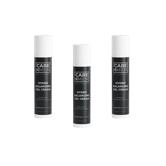 Hydro Balancing Gel-Cream by Care4Men — 3-pack bundle